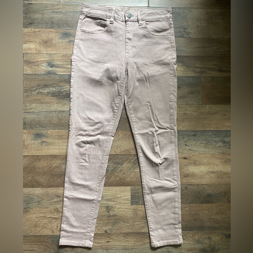 Light Pink AEO Jeggings